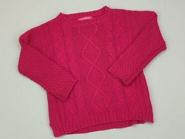 różowy sweterek: Sweterek, Young Dimension, 3-4 lat, 98-104 cm, stan - Dobry