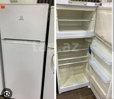 2ci əl qaz peci: İşlənmiş 2 qapılı Indesit Soyuducu Satılır, rəng - Ağ, Dolab içi