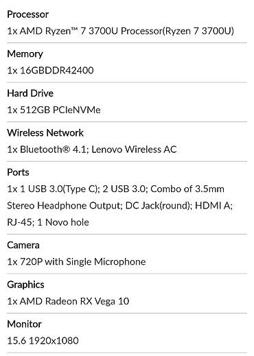 gigatron beograd: Lenovo L340-15API Laptop (ideapad) - Type 81LW - Ekran: 15.6" (mat) — 4