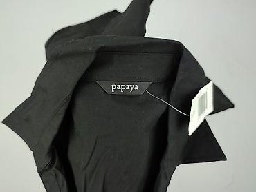 bluzki czarne basic: Papaya, Koszula damska, rozmiar M — 4