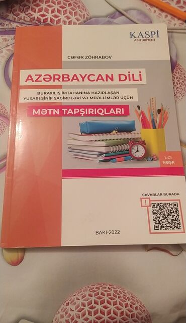 Kitablar, jurnallar, CD, DVD: Azərbaycan dili Kaspi mətn tapşırıqları
Həzi Aslanovda