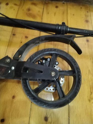 Mopedlər,skuterlər: Şəhər üçün skuter - Mexaniki (elektriksiz) skuter, qatı alüminium — 6