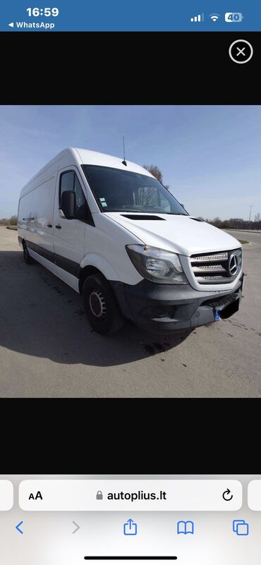 спринтер дубул кабина: Mercedes-Benz Sprinter: 2017 г., 2.2 л, Механика, Дизель, Бус