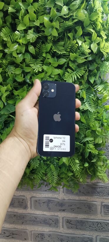 irsad iphone 8: IPhone 12, 64 GB, Black Titanium, Face ID