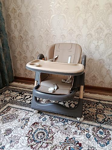 baby brezza: Детский комплект: стульчик для кормления + шезлонг-качалка - Стульчик — 1