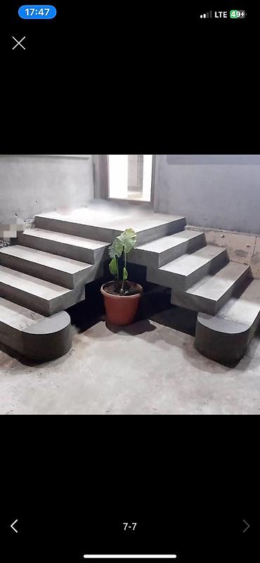 Бетонные лестницы: Изготовление на бетонный лестнице заливаю Сложный дизайн винтовой at lalafo.kg — 5 Бетонные лестницы: Изготовление на бетонный лестнице заливаю Сложный дизайн винтовой — 5