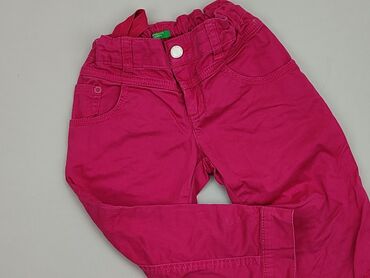 spodnie cargo z niskim stanem: Spodnie materiałowe, Benetton, 1.5-2 lat, 92, stan - Bardzo dobry