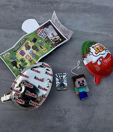 minecraft oyuncaqları: Kinder Joy x Minecraft — 1