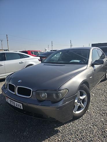 BMW: BMW 7 series: 2002 г., Автомат, Бензин, Седан — 16