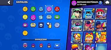 muhafizə geyimi: Brawl Stars oyun hesabı – geniş skin kataloqu - Kataloq bölməsi — 5