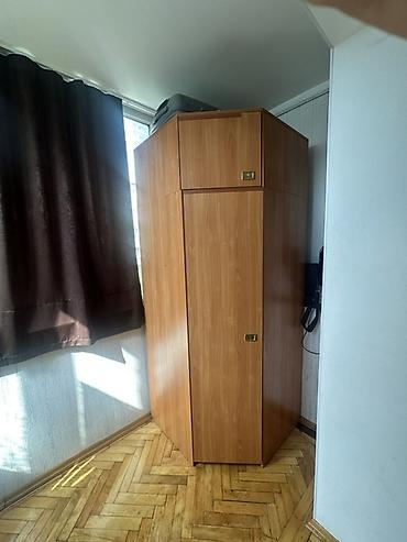 Künc üçün paltar dolabı + tək nəfərlik çarpayı və dəhliz dəsti - Künc