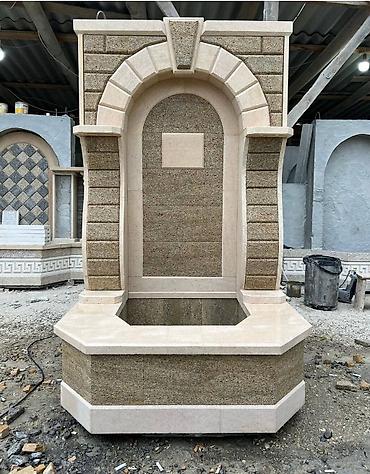 Fəvvarələr: Dekorativ daş bulaq – həyət və bağ sahələri üçün - Material — 1