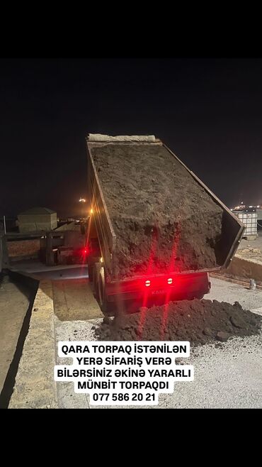 Почва: Qara torpaq İsmayıllı, Şamaxı, Mərəzə rayonları ərazisindən istəyə