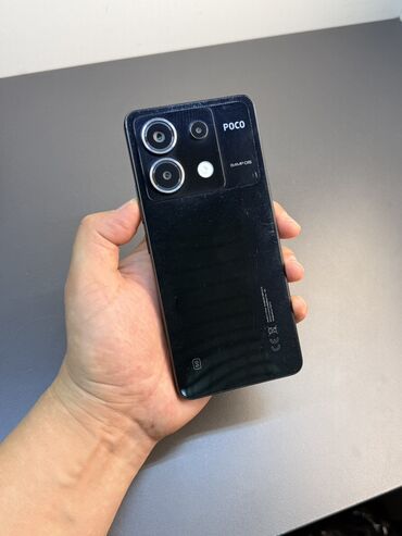 Poco: Poco X6, Б/у, 256 ГБ, цвет - Черный, 2 SIM — 1