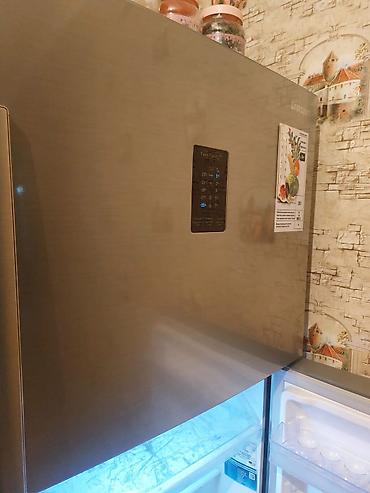 s21 plus: Samsung ikikameralı soyuducu, üstdən dondurucu. Xüsusiyyətlər: - Twin — 3