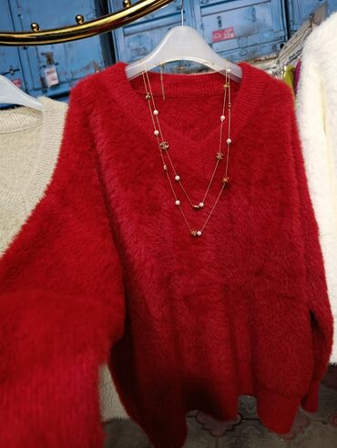 тёплая кофт кардиган: Кофта, V-образный вырез, Зима, Стандарт