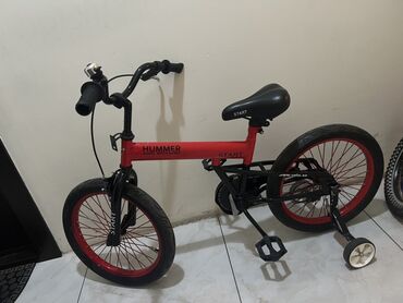 Uşaq velosipedləri: Dörd təkərli Uşaq velosipedi 16", sürətlərin sayı: 1