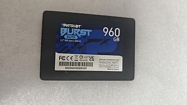 Комплектующие для ПК: Patriot burst elite 960gb 100% здоровья практически новый — 1