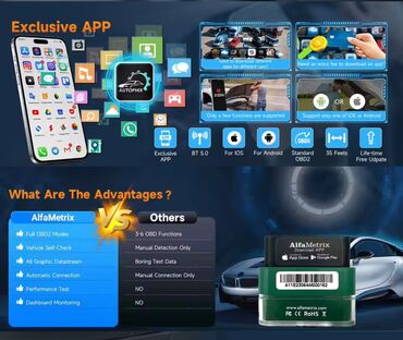 Alati za automobile: Novo - AlfaMetrix Bluetooth OBD2 skener Novo - AlfaMetrix Bluetooth — 7