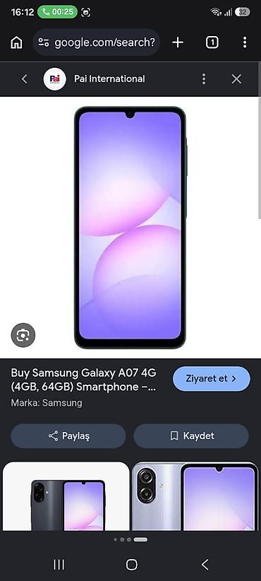 Samsung Galaxy A07, 128 GB, rəng - Qara lalafo.az -da Samsung Galaxy A07, 128 GB, rəng - Qara