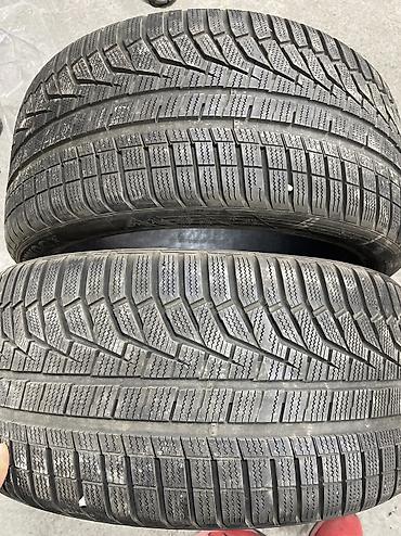 kia 8: Шины 275 / 40 / R 19, Зима, Б/у, Пара, Легковые, Корея, Hankook — 1
