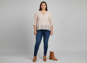 bluzy świąteczne dla całej rodziny: Women's blouse, size XL