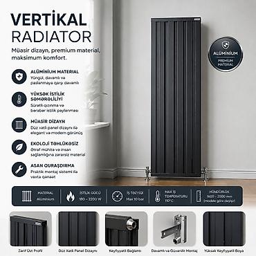 desmal: Yeni Seksiyalı Radiator Alüminium, Pulsuz çatdırılma, Ödənişli quraşdırma, Zəmanətli, Kredit yoxdur — 7
