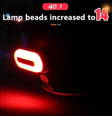 Moto dəbilqələr: Moto-velo təhlükəsizlik dəbilqə işığı Salam, Здравствуйте — 5