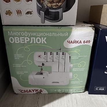 Многофункциональный оверлок CHAYKA 649. - 4/3/2-ниточный оверлок - 12