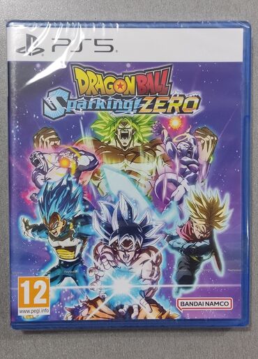 PS4 (Sony Playstation 4): Playstation 5 üçün dragon ball sparking zero oyun diski. Tam yeni