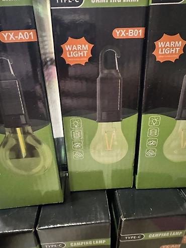 led лампа: Кемпинговая лампа с тёплым светом, солнечной панелью и зарядкой Type‑C — 2