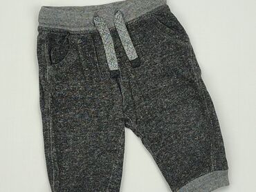 legginsy jasno szare: Sweatpants, Cool Club, 6-9 months, condition - Fair
