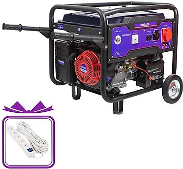 makute: №: 7269 Məhsulun adı: Benzin generatoru Makute MK13000A 9KVT 25Litr + — 1
