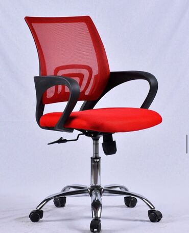 Ofis və oyun kresloları: Yeni, Təkərli, Qolları tənzimlənmir, Parça — 10