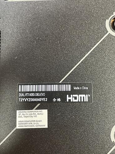 ram ddr 2: Videokart Asus GeForce RTX 4060, 8 GB, İşlənmiş — 6