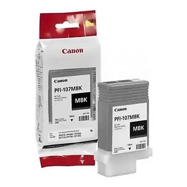 printer aliram: Canon PFI-107MBK 6704B001AA – Matte Black (Mat Qara) 130 ml original — 1