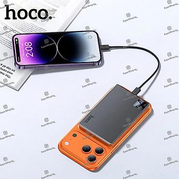 type c: Магнитный ультратонкий повербанк Hoco CJ28 5000 mAh — компактный — 3
