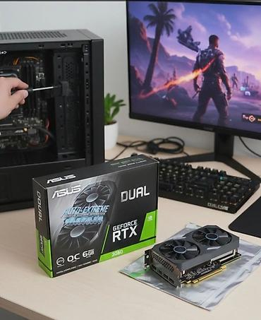 3050 rtx: Видеокарта для ПК, Новый, Asus, GeForce RTX, 6 ГБ — 1