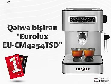 omnitech kassa: Qəhvə bişirən "Eurolux EU-CM4254TSD"KOFE Bişirən -EUROLUX — 1
