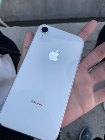купить смарт часы для детей: IPhone Xr, Б/у, 64 ГБ, Белый, 80 %