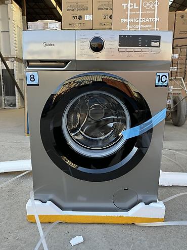 8: Стиральная машина автомат, Новый, Midea, До 8 кг, Фронтальная, Оптом — 1