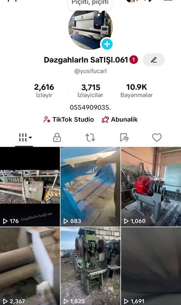 PVC dəzgahları: Bu dəzgah təmir işləri və ya yenidən emal üçün nəzərdə tutulmuş sənaye