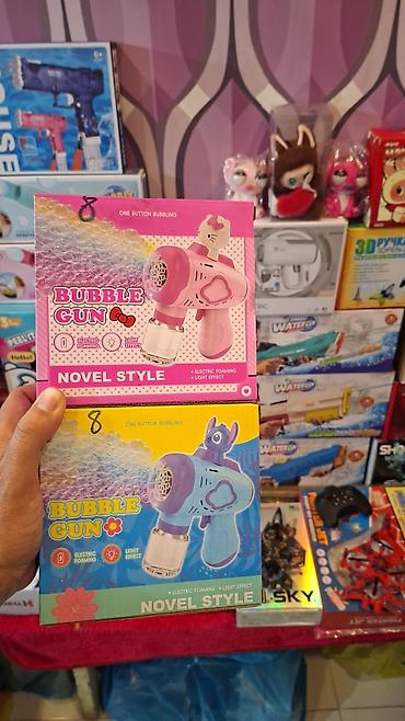 заказать шоу мыльных пузырей: Məhsul: Elektrik Köpük Tapançası (Bubble Gun) – “Novel Style” - Bir — 1