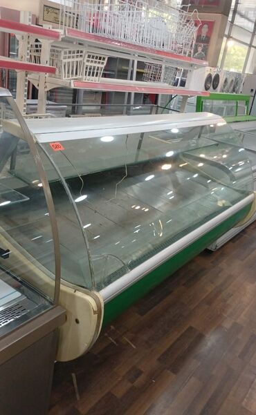 Витрины-холодильники: Kolbasa. Toyuq ağartı mehsullari üçün nəzərdə tutulub super işləyir