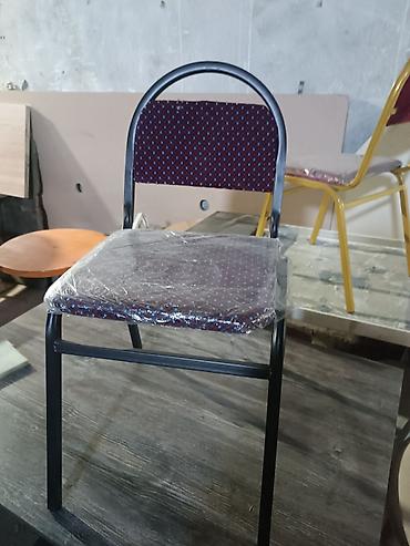 metbex stolu: Mətbəx üçün, Yeni, Qatlanmayan, rəng - Qara Stul — 1