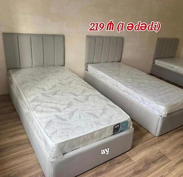 *Təkneferlik çarpayı* Yeni sifarişlə hazırlanır rəng seçimi var olcu