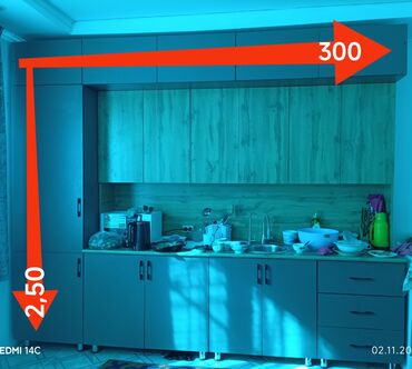 офисные столы бишкек: Кухонный гарнитур, Новый, цвет - Серый, Дерево, Самовывоз