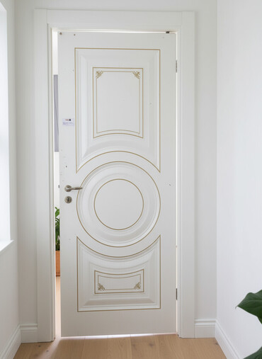 pvc qapi: Klassik dizaynlı interyer qapıları - Material: MDF əsaslı, üzəri