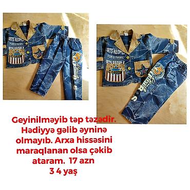 Dəstlər: Uşaq dəsti, Oğlan üçün, 3 - 4 yaş — 15