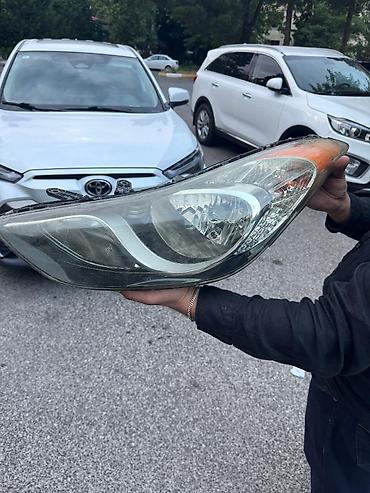 panel satış: Komplekt, Yaxın və uzaq vuran işıqlar Hyundai, 2014 il, Orijinal, İşlənmiş — 3